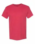 Hanes Unisex Ecosmart  T-Shirt Heather Red