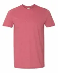 Adult Softstyle® T-Shirt Heather Cardinal Red
