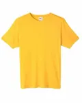 T-shirt CORE365 adult fusion ChromaSoft performance Campus Gold