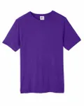 T-shirt CORE365 adult fusion ChromaSoft performance Pourpre du campus