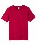 T-shirt CORE365 adult fusion ChromaSoft performance Rouge classique