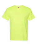 Hanes Unisex Ecosmart  T-Shirt SAFETY GREEN