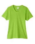 CORE365 Ladies' Fusion ChromaSoft Performance T-Shirt Acid Green
