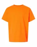 T-shirt ultra cotton pour jeunes de Gildan SAFETY ORANGE