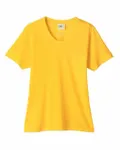 CORE365 Ladies' Fusion ChromaSoft Performance T-Shirt Campus Gold