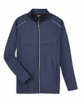 CORE365 Men's Techno Lite Three-Layer Knit Tech-Shell Classic Navy Heather