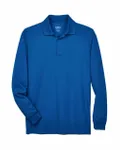 CORE365 Hommes - Pinnacle Performance Long-Sleeve Piqu Polo VRAI ROYAL