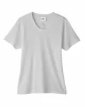CORE365 Ladies' Fusion ChromaSoft Performance T-Shirt Platinum