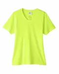 CORE365 Ladies' Fusion ChromaSoft Performance T-Shirt SAFETY YELLOW