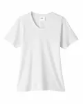 CORE365 Ladies' Fusion ChromaSoft Performance T-Shirt WHITE