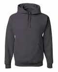 Jerzees Adult NuBlend FleecePullover Hooded Sweatshirt Charcoal Grey