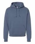 Jerzees Adult NuBlend FleecePullover Hooded Sweatshirt Denim