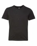 Next Level Apparel Youth Triblend Crew VINTAGE BLACK