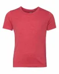 Next Level Apparel Youth Triblend Crew VINTAGE RED