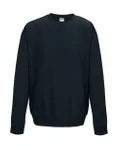 Adult Midweight College Crewneck Sweatshirt Oxford Navy