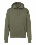 Jerzees Adult NuBlend FleecePullover Hooded Sweatshirt Military Green Heather