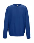 Adult Midweight College Crewneck Sweatshirt ROYAL BLUE