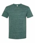 Jerzees Adult Snow Heather T-Shirt Forest Green