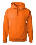 Jerzees Adult NuBlend FleecePullover Hooded Sweatshirt SAFETY ORANGE