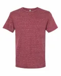 Jerzees Adult Snow Heather T-Shirt Maroon