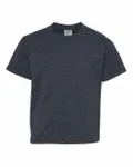 Jerzees Youth DRI-POWER ACTIVE T-Shirt Vintage Heather Navy