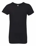 Next Level Apparel - T-shirt Princesse pour jeunes filles NOIR