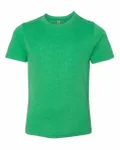 Next Level Apparel Youth CVC Crew Kelly Green