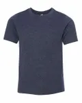 Next Level Apparel Youth CVC Crew Midnight Navy