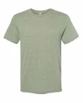 Jerzees Adult Snow Heather T-Shirt Military Green