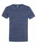 Jerzees Adult Snow Heather T-Shirt Navy