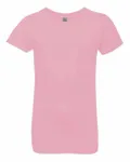 Next Level Apparel - T-shirt Princesse pour jeunes filles Rose clair