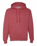 Jerzees Adult NuBlend FleecePullover Hooded Sweatshirt Vintage Heather Red