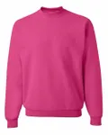Jerzees Adult NuBlend FleeceCrew Cyber Pink