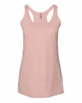 Next Level Apparel Ladies' Triblend Racerback Tank Desert Pink