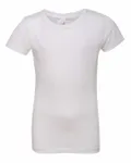Next Level Apparel - T-shirt Princesse pour jeunes filles BLANC