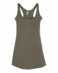 Next Level Apparel Ladies' Triblend Racerback Tank Military Green