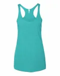 Next Level Apparel Ladies' Triblend Racerback Tank Tahiti Blue