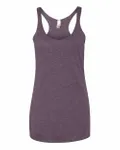 Next Level Apparel Ladies' Triblend Racerback Tank Vintage Purple