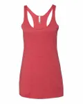 Next Level Apparel Ladies' Triblend Racerback Tank VINTAGE RED