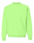 Jerzees Adult NuBlend FleeceCrew Neon Green