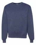Jerzees Adult NuBlend FleeceCrew Vintage Heather Navy
