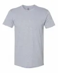 Next Level Apparel Unisex Pocket Crew Heather Grey