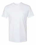 Next Level Apparel Unisex Pocket Crew WHITE