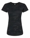 LAT Ladies' Fine Jersey T-Shirt Storm Camo