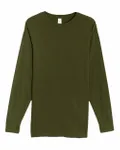 Unisex Heavyweight Long-Sleeve T-Shirt Army Green