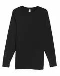 Unisex Heavyweight Long-Sleeve T-Shirt BLACK