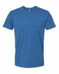 Next Level Apparel Unisex CVC Crewneck T-Shirt Heather Cool Blue