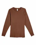 Unisex Heavyweight Long-Sleeve T-Shirt Chestnut