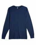 Unisex Heavyweight Long-Sleeve T-Shirt Navy