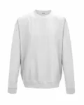Adult Midweight College Crewneck Sweatshirt Arctic White